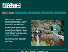 Tablet Screenshot of cliftonlabs.net